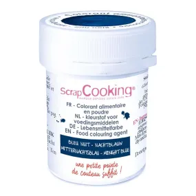 Colorant en poudre bleu nuit 5 g Scrapcooking 