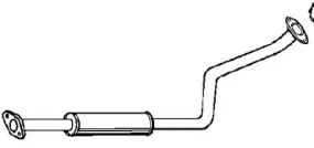 Echappement NIPPON PIECES SERVICES M430A112 