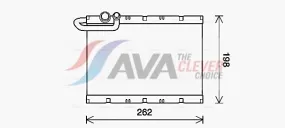 Evaporateur climatisation AVA COOLING PEV405 